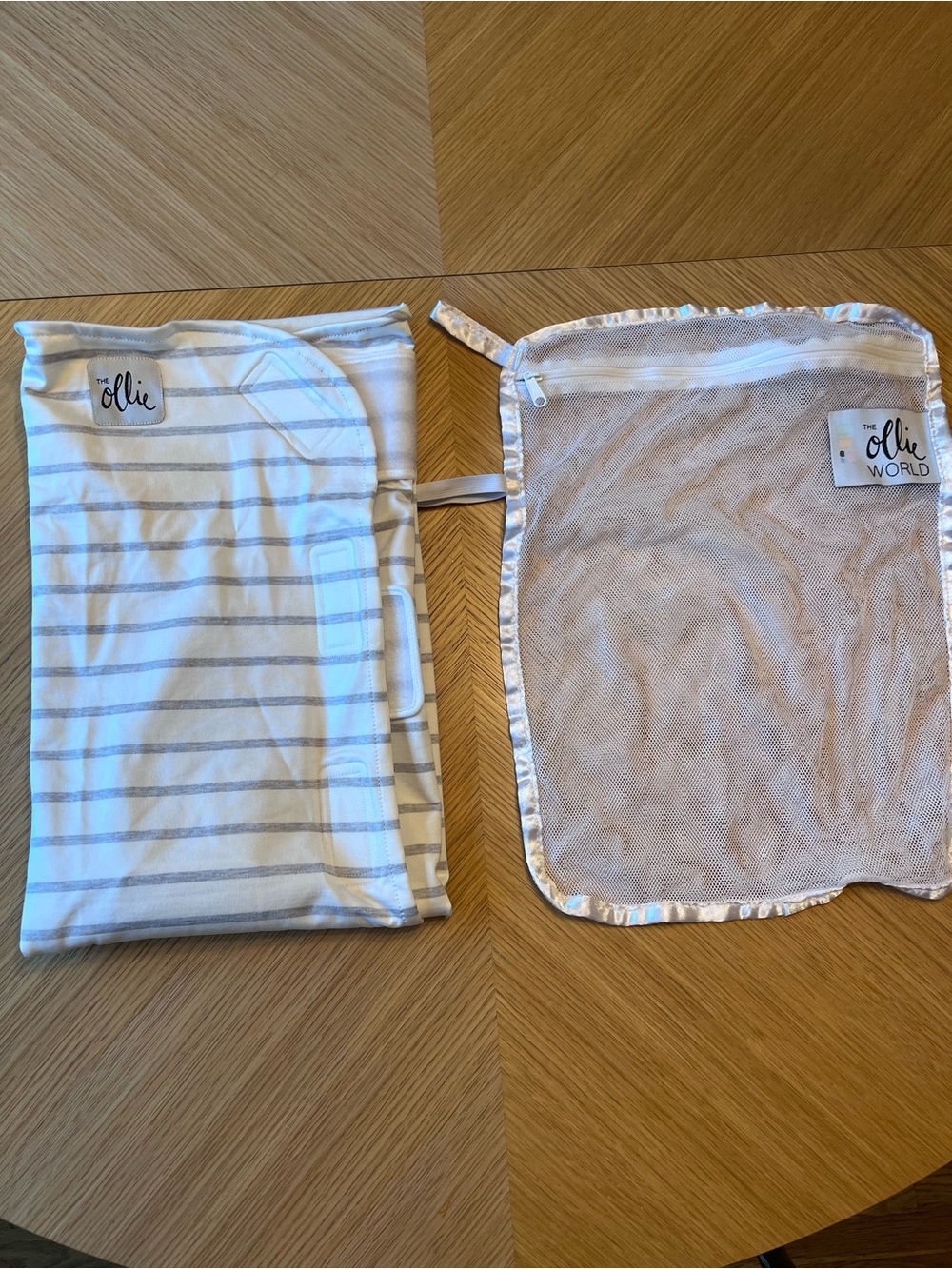 Ollie Swaddle | Grey and White Stripes